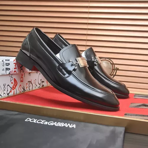 Cheap Dolce &amp; Gabbana D&amp;G Leather Shoes For Men #1339980 Replica Wholesale [$96.00 USD] [ITEM#1339980] on Replica Dolce &amp; Gabbana D&amp;G Leather Shoes