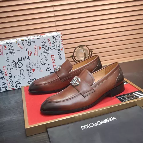 Dolce & Gabbana D&G Leather Shoes For Men #1339983