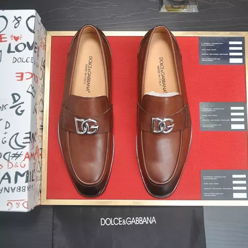 Cheap Dolce &amp; Gabbana D&amp;G Leather Shoes For Men #1339983 Replica Wholesale [$96.00 USD] [ITEM#1339983] on Replica Dolce &amp; Gabbana D&amp;G Leather Shoes