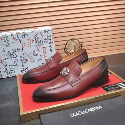 Dolce & Gabbana D&G Leather Shoes For Men #1339984