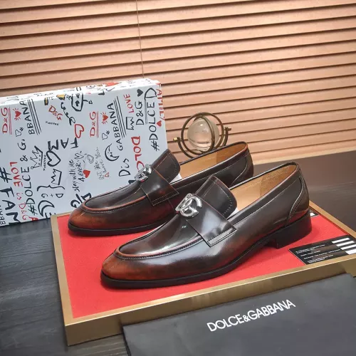 Dolce & Gabbana D&G Leather Shoes For Men #1339985