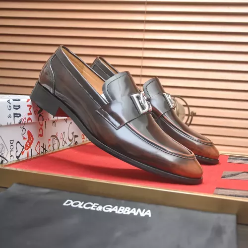 Cheap Dolce &amp; Gabbana D&amp;G Leather Shoes For Men #1339985 Replica Wholesale [$96.00 USD] [ITEM#1339985] on Replica Dolce &amp; Gabbana D&amp;G Leather Shoes