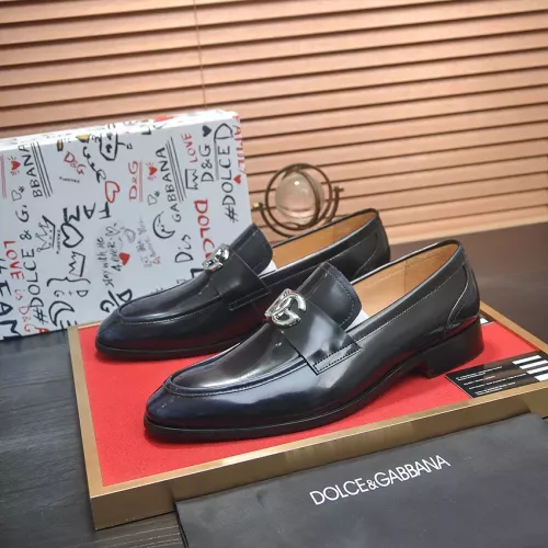 Dolce & Gabbana D&G Leather Shoes For Men #1339986