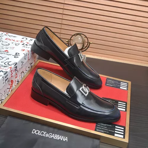 Cheap Dolce &amp; Gabbana D&amp;G Leather Shoes For Men #1339986 Replica Wholesale [$96.00 USD] [ITEM#1339986] on Replica Dolce &amp; Gabbana D&amp;G Leather Shoes