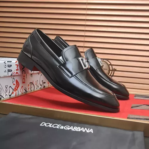 Cheap Dolce &amp; Gabbana D&amp;G Leather Shoes For Men #1339987 Replica Wholesale [$96.00 USD] [ITEM#1339987] on Replica Dolce &amp; Gabbana D&amp;G Leather Shoes