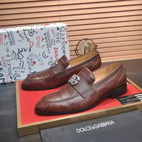 Dolce & Gabbana D&G Leather Shoes For Men #1339988