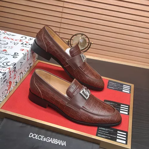 Cheap Dolce &amp; Gabbana D&amp;G Leather Shoes For Men #1339988 Replica Wholesale [$96.00 USD] [ITEM#1339988] on Replica Dolce &amp; Gabbana D&amp;G Leather Shoes