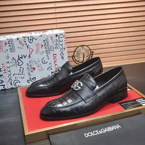 Dolce & Gabbana D&G Leather Shoes For Men #1339989