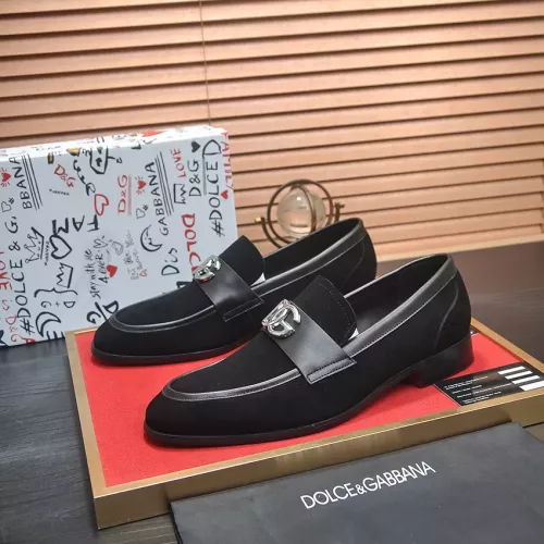 Dolce & Gabbana D&G Leather Shoes For Men #1339990