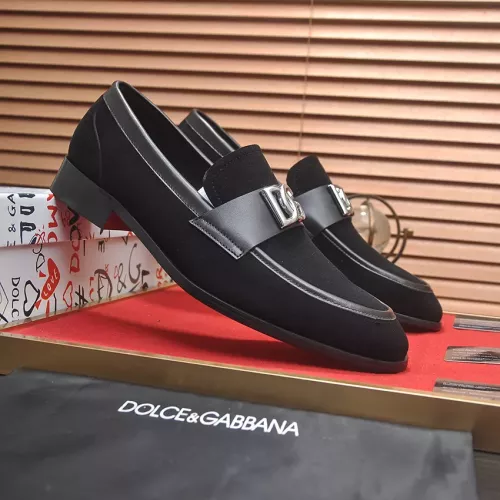 Cheap Dolce &amp; Gabbana D&amp;G Leather Shoes For Men #1339990 Replica Wholesale [$96.00 USD] [ITEM#1339990] on Replica Dolce &amp; Gabbana D&amp;G Leather Shoes