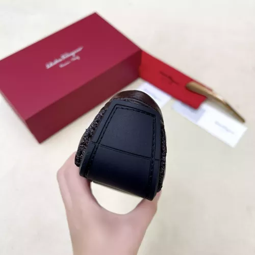 Cheap Salvatore Ferragamo Leather Shoes For Men #1339993 Replica Wholesale [$125.00 USD] [ITEM#1339993] on Replica Salvatore Ferragamo Leather Shoes
