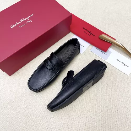 Salvatore Ferragamo Leather Shoes For Men #1339994