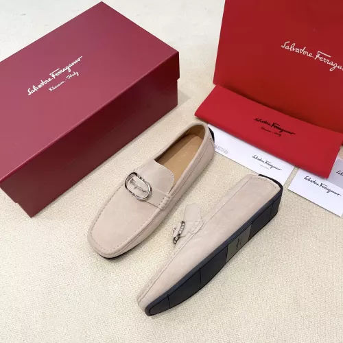 Salvatore Ferragamo Leather Shoes For Men #1339997