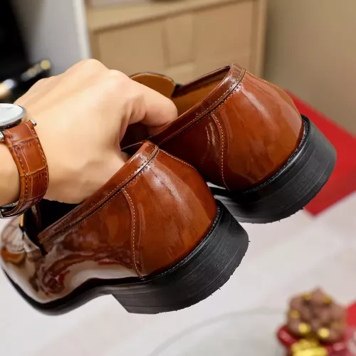 Cheap Salvatore Ferragamo Leather Shoes For Men #1340007 Replica Wholesale [$88.00 USD] [ITEM#1340007] on Replica Salvatore Ferragamo Leather Shoes