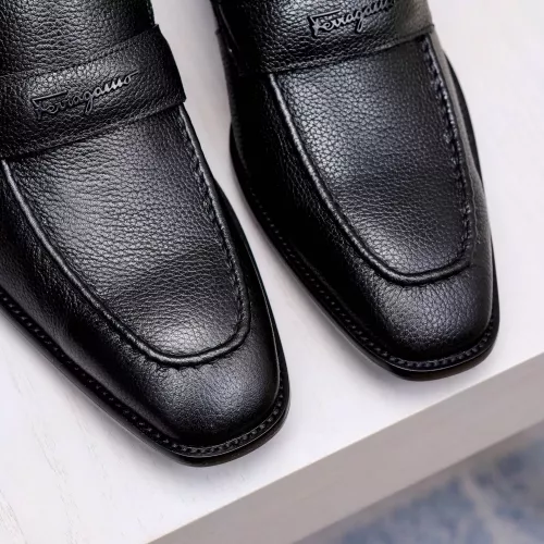 Cheap Salvatore Ferragamo Leather Shoes For Men #1340010 Replica Wholesale [$88.00 USD] [ITEM#1340010] on Replica Salvatore Ferragamo Leather Shoes