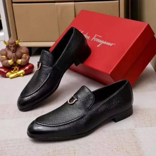 Salvatore Ferragamo Leather Shoes For Men #1340039