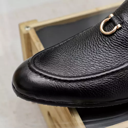 Cheap Salvatore Ferragamo Leather Shoes For Men #1340039 Replica Wholesale [$85.00 USD] [ITEM#1340039] on Replica Salvatore Ferragamo Leather Shoes