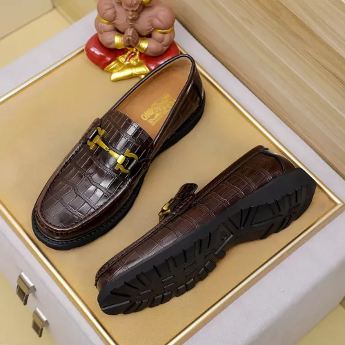 Salvatore Ferragamo Leather Shoes For Men #1340044