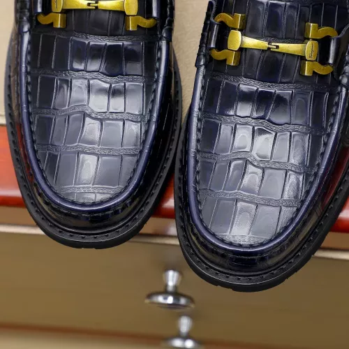 Cheap Salvatore Ferragamo Leather Shoes For Men #1340045 Replica Wholesale [$88.00 USD] [ITEM#1340045] on Replica Salvatore Ferragamo Leather Shoes
