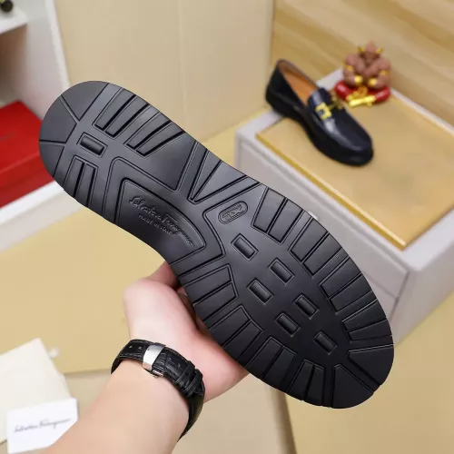 Cheap Salvatore Ferragamo Leather Shoes For Men #1340045 Replica Wholesale [$88.00 USD] [ITEM#1340045] on Replica Salvatore Ferragamo Leather Shoes