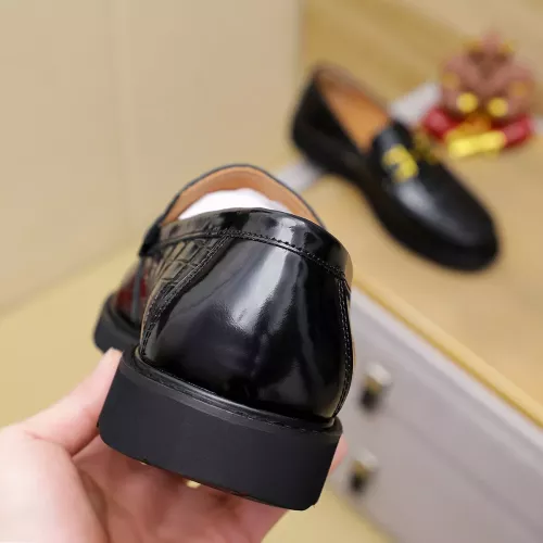 Cheap Salvatore Ferragamo Leather Shoes For Men #1340046 Replica Wholesale [$88.00 USD] [ITEM#1340046] on Replica Salvatore Ferragamo Leather Shoes