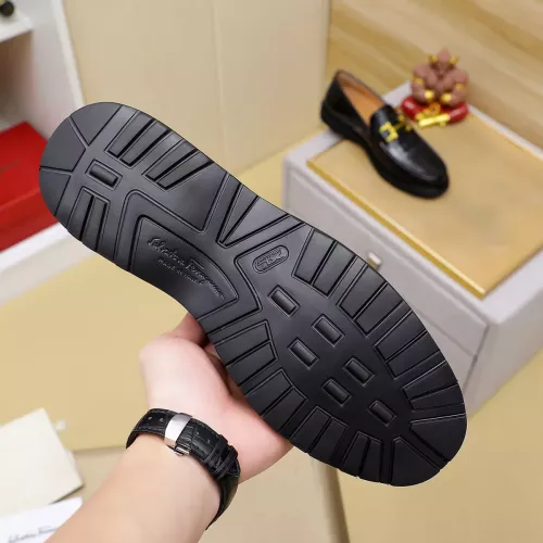 Cheap Salvatore Ferragamo Leather Shoes For Men #1340046 Replica Wholesale [$88.00 USD] [ITEM#1340046] on Replica Salvatore Ferragamo Leather Shoes