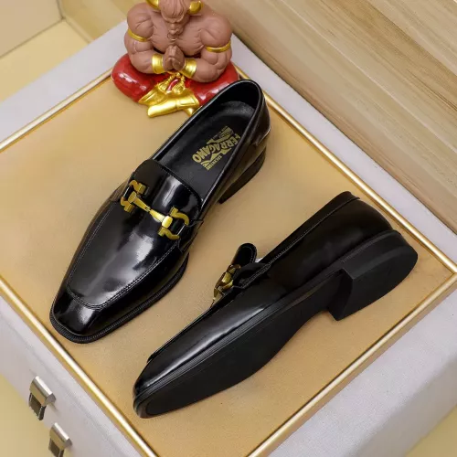 Salvatore Ferragamo Leather Shoes For Men #1340049
