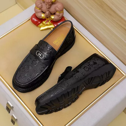 Salvatore Ferragamo Leather Shoes For Men #1340051