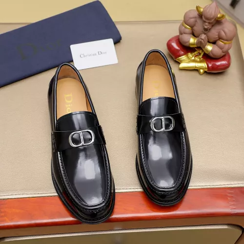 Cheap Christian Dior Leather Shoes For Men #1340056 Replica Wholesale [$88.00 USD] [ITEM#1340056] on Replica Christian Dior Leather Shoes