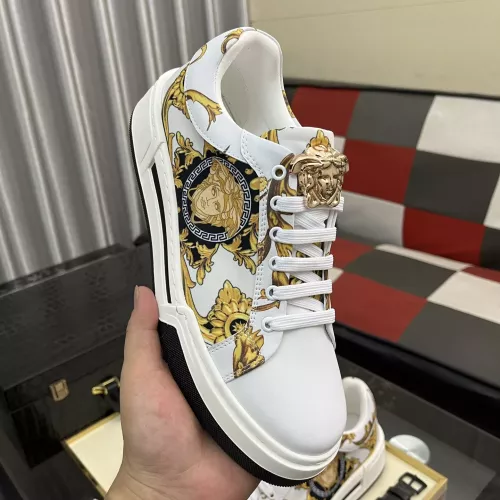 Cheap Versace Casual Shoes For Men #1340069 Replica Wholesale [$80.00 USD] [ITEM#1340069] on Replica Versace Casual Shoes