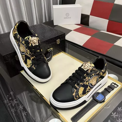 Cheap Versace Casual Shoes For Men #1340070 Replica Wholesale [$80.00 USD] [ITEM#1340070] on Replica Versace Casual Shoes