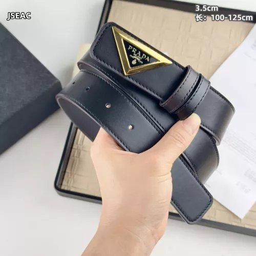 Cheap Prada AAA Quality Belts In 3.5cm For Men #1340100 Replica Wholesale [$52.00 USD] [ITEM#1340100] on Replica Prada AAA Quality Belts
