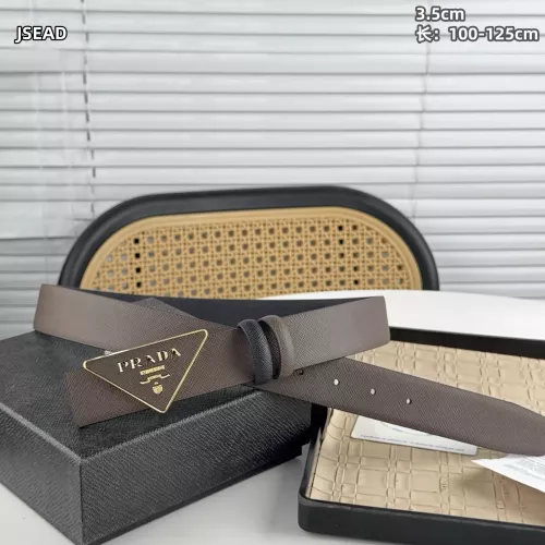 Cheap Prada AAA Quality Belts In 3.5cm For Men #1340102 Replica Wholesale [$56.00 USD] [ITEM#1340102] on Replica Prada AAA Quality Belts