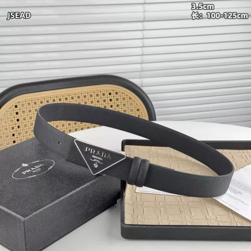 Cheap Prada AAA Quality Belts In 3.5cm For Men #1340103 Replica Wholesale [$56.00 USD] [ITEM#1340103] on Replica Prada AAA Quality Belts