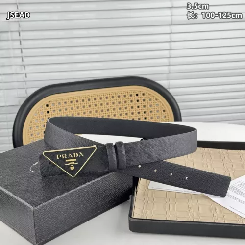 Cheap Prada AAA Quality Belts In 3.5cm For Men #1340104 Replica Wholesale [$56.00 USD] [ITEM#1340104] on Replica Prada AAA Quality Belts