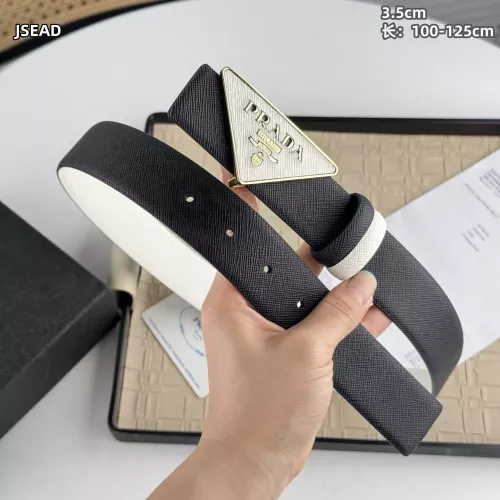 Cheap Prada AAA Quality Belts In 3.5cm For Men #1340105 Replica Wholesale [$56.00 USD] [ITEM#1340105] on Replica Prada AAA Quality Belts