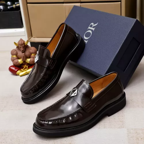 Cheap Christian Dior Leather Shoes For Men #1340106 Replica Wholesale [$96.00 USD] [ITEM#1340106] on Replica Christian Dior Leather Shoes