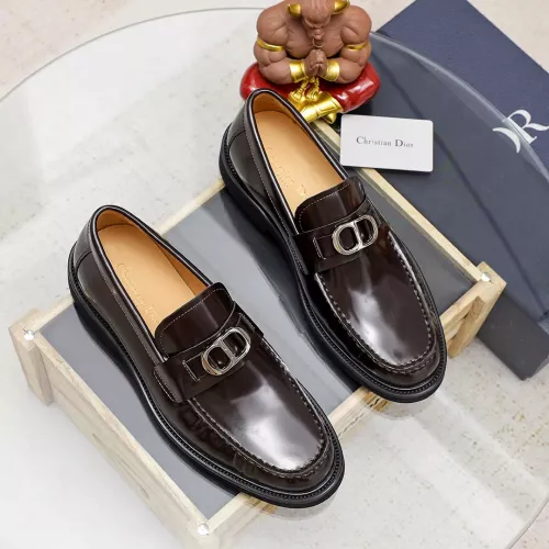 Cheap Christian Dior Leather Shoes For Men #1340110 Replica Wholesale [$96.00 USD] [ITEM#1340110] on Replica Christian Dior Leather Shoes