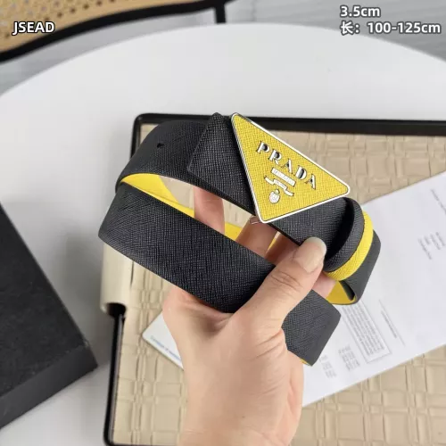 Cheap Prada AAA Quality Belts In Silver For Men #1340116 Replica Wholesale [$56.00 USD] [ITEM#1340116] on Replica Prada AAA Quality Belts