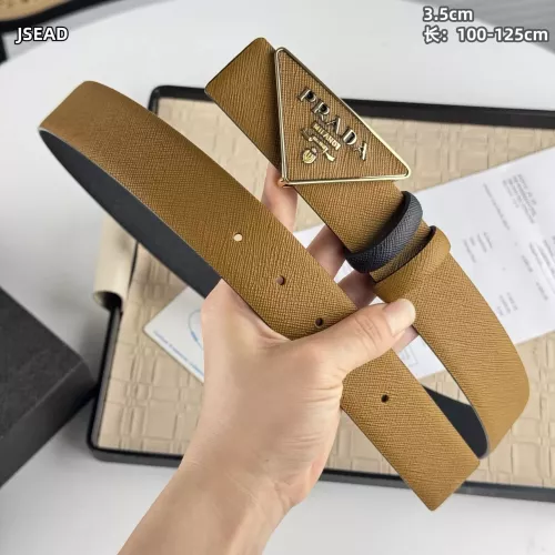 Prada AAA Quality Belts In Gold For Men #1340119