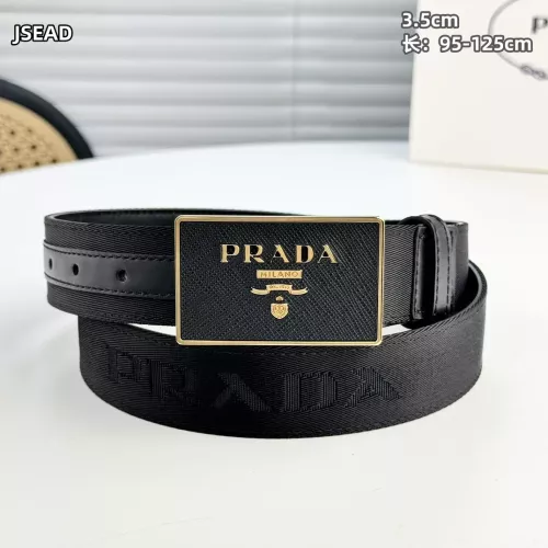 Cheap Prada AAA Quality Belts In 3.5cm For Men #1340120 Replica Wholesale [$56.00 USD] [ITEM#1340120] on Replica Prada AAA Quality Belts