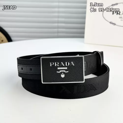 Cheap Prada AAA Quality Belts In 3.5cm For Men #1340121 Replica Wholesale [$56.00 USD] [ITEM#1340121] on Replica Prada AAA Quality Belts
