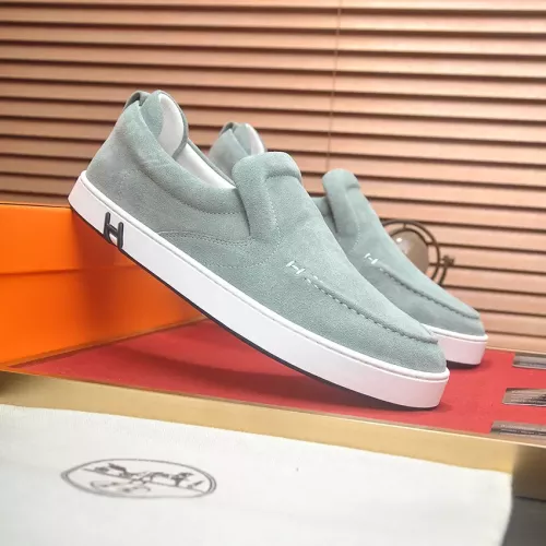 Cheap Hermes Casual Shoes For Men #1340163 Replica Wholesale [$108.00 USD] [ITEM#1340163] on Replica Hermes Casual Shoes