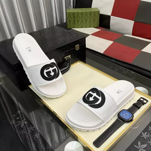 Cheap Gucci Slippers For Men #1340168 Replica Wholesale [$48.00 USD] [ITEM#1340168] on Replica Gucci Slippers