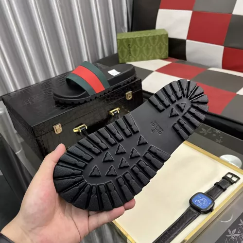 Cheap Gucci Slippers For Men #1340173 Replica Wholesale [$48.00 USD] [ITEM#1340173] on Replica Gucci Slippers