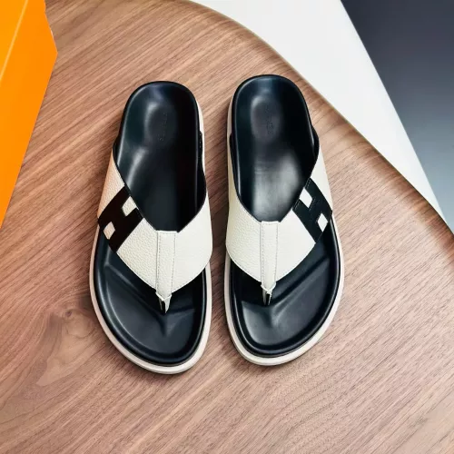 Cheap Hermes Slippers For Men #1340195 Replica Wholesale [$82.00 USD] [ITEM#1340195] on Replica Hermes Slippers