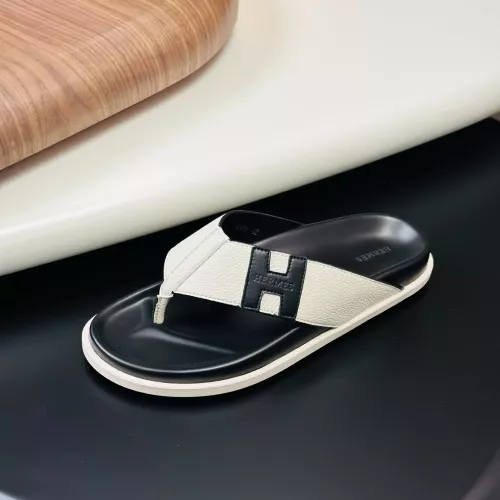 Cheap Hermes Slippers For Men #1340195 Replica Wholesale [$82.00 USD] [ITEM#1340195] on Replica Hermes Slippers