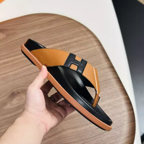 Cheap Hermes Slippers For Men #1340196 Replica Wholesale [$82.00 USD] [ITEM#1340196] on Replica Hermes Slippers