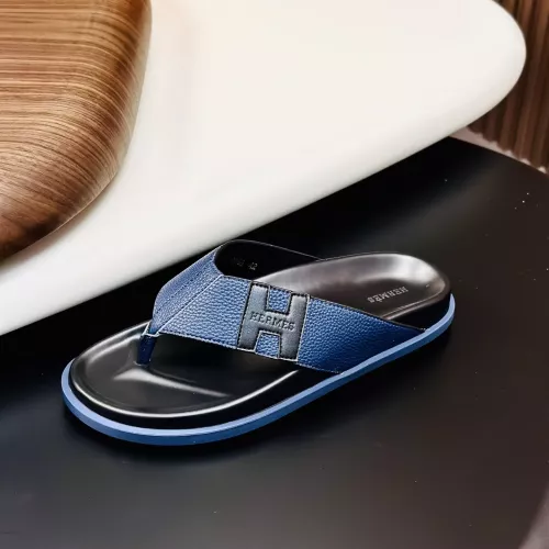 Cheap Hermes Slippers For Men #1340198 Replica Wholesale [$82.00 USD] [ITEM#1340198] on Replica Hermes Slippers