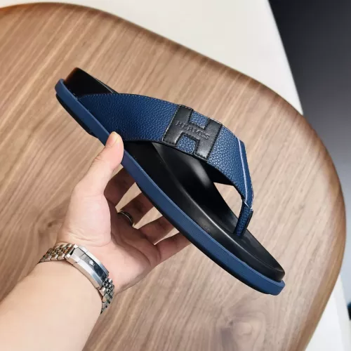 Cheap Hermes Slippers For Men #1340198 Replica Wholesale [$82.00 USD] [ITEM#1340198] on Replica Hermes Slippers